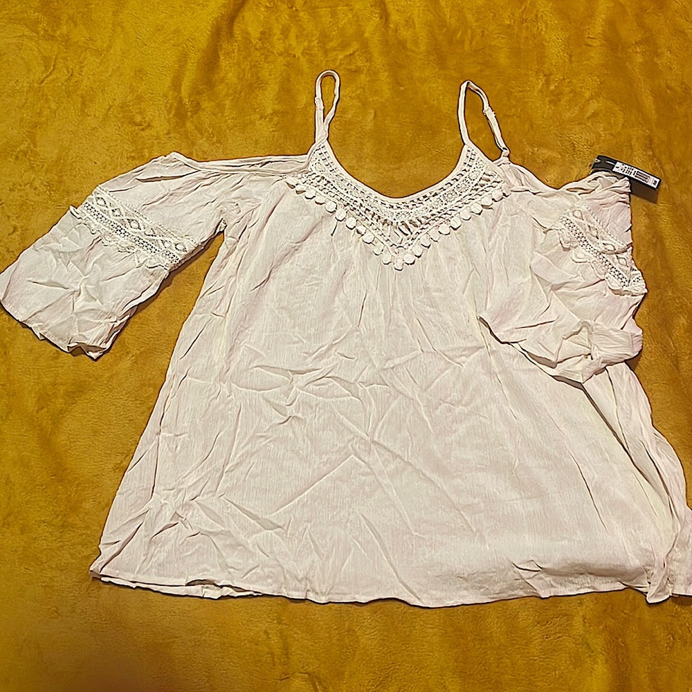 Mossimo Cold Shoulder Blouse
